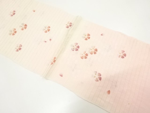 JAPANESE KIMONO / OBIAGE FOR SUMMER / SILK